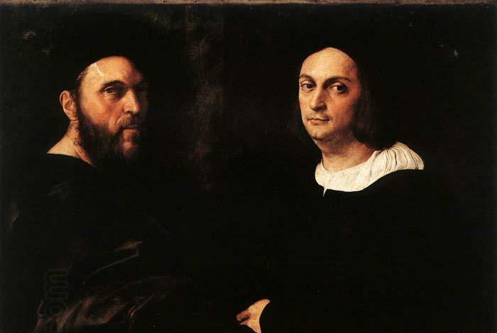 RAFFAELLO Sanzio Double Portrait oil painting picture